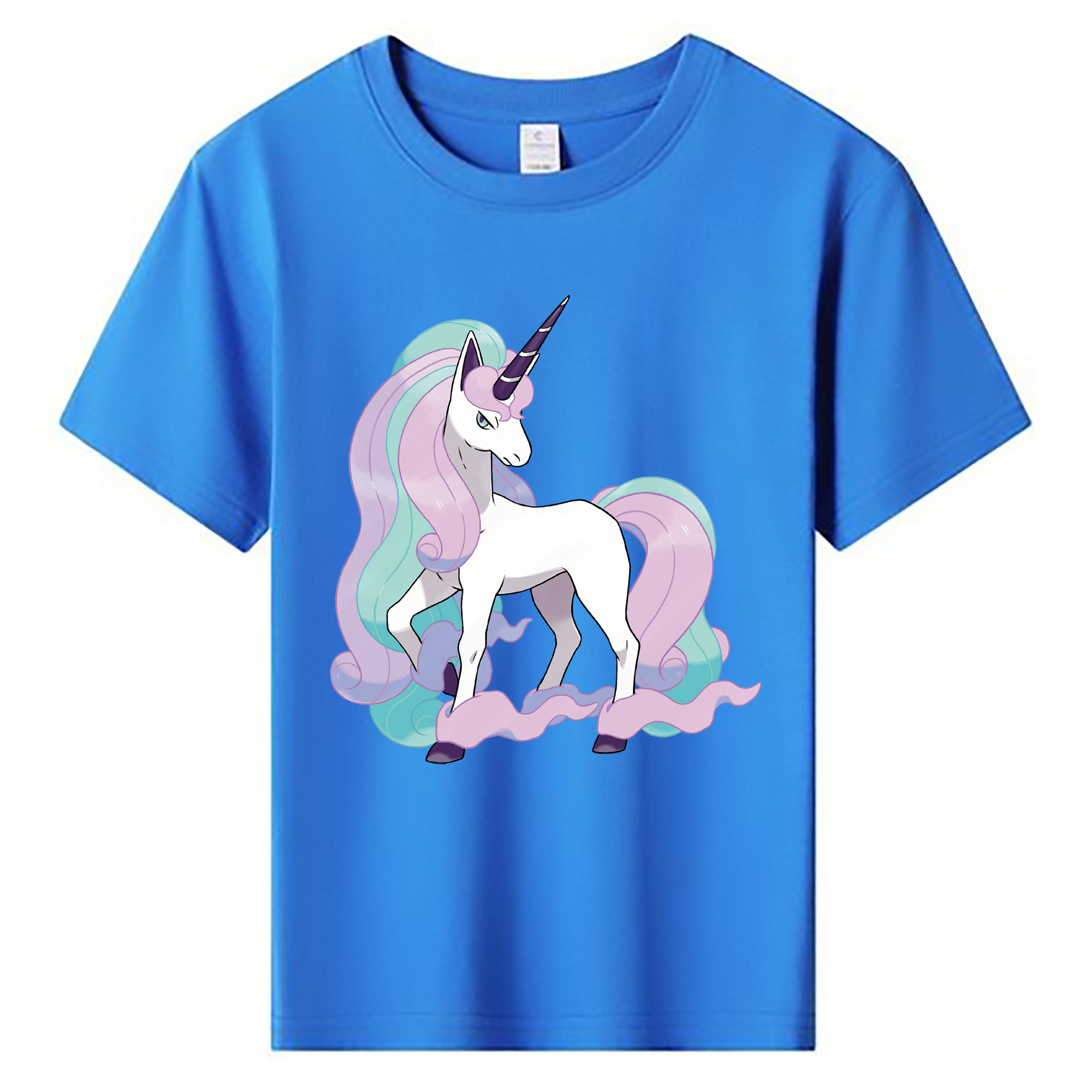 （画像用） ポケットモンスター Pokémon 綿100％キッズTシャツ（フロントプリント）